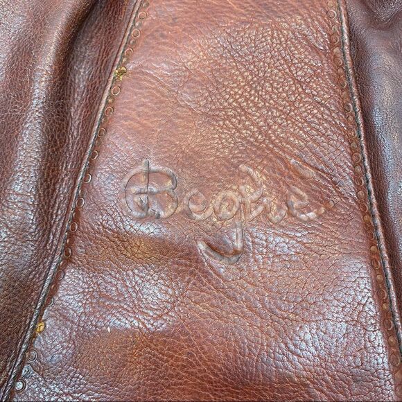 Vintage‎ Leather Oversized Gabbrielli Vittorio Handbag Purse - Picture 8 of 16